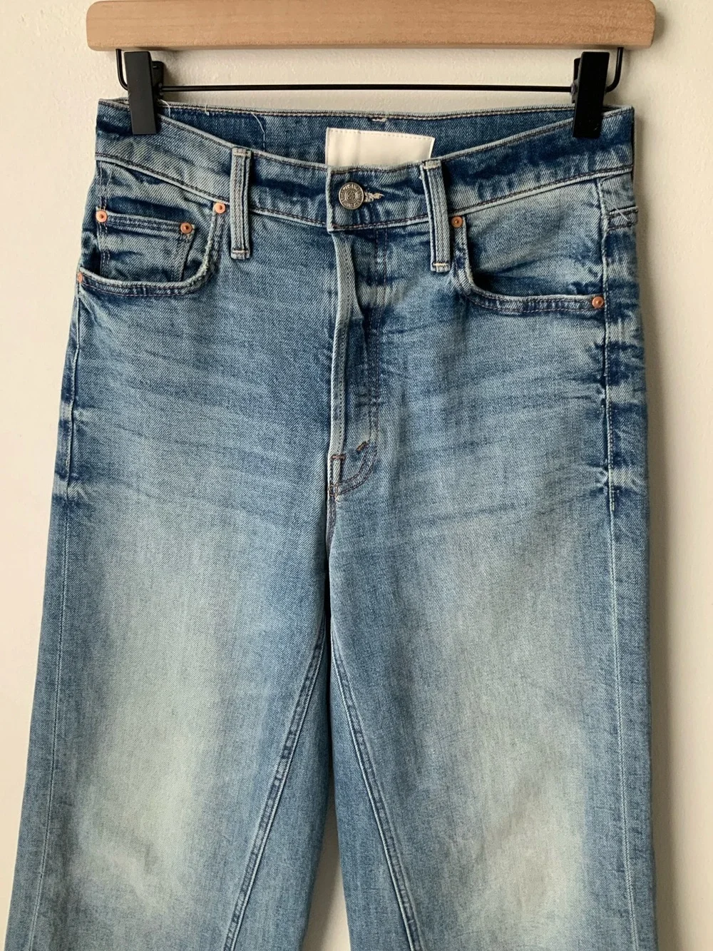 MOTHER SUPERIOR Jeans Enchanter Heel Free & Wild Blue Size 26